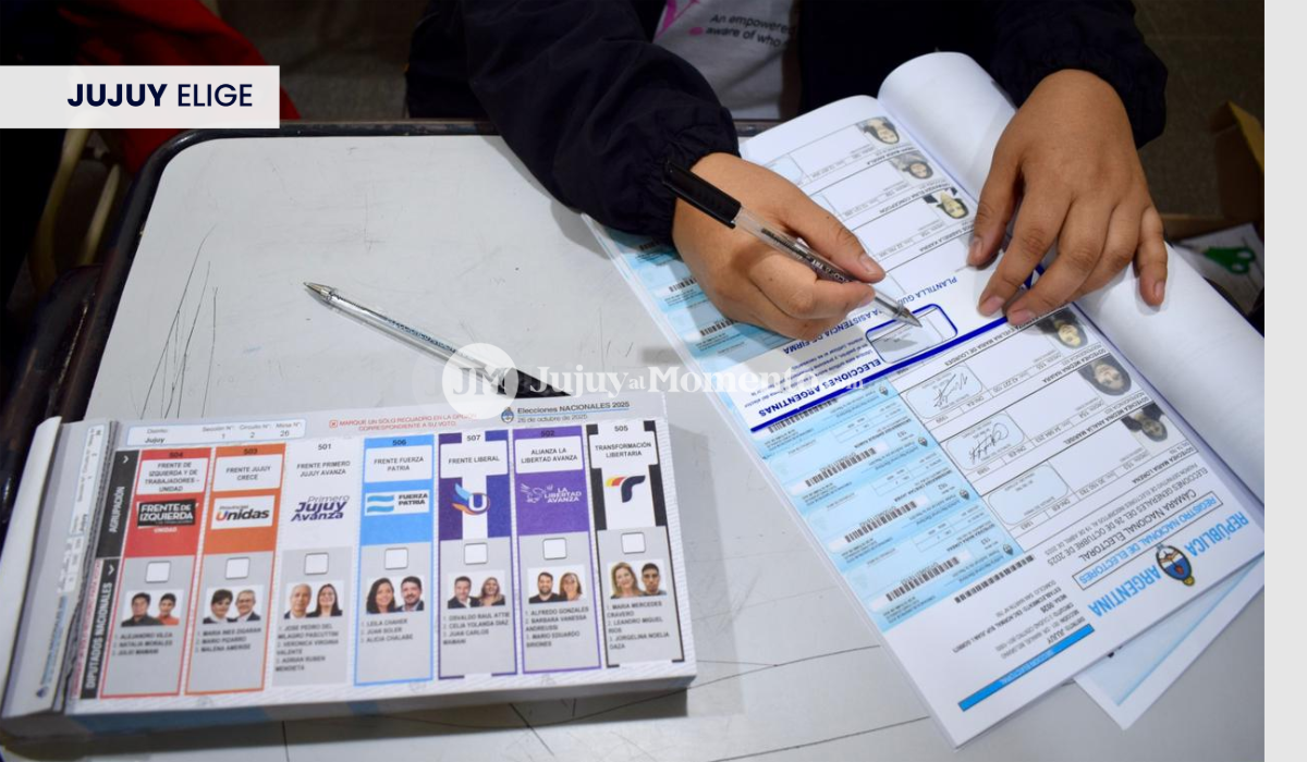 Debutó la Boleta Única de Papel en Jujuy