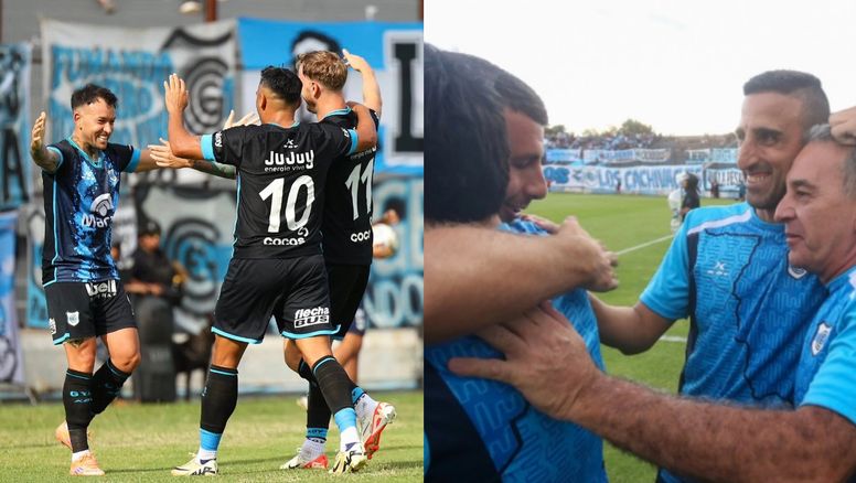 Tras el triunfo de Gimnasia, Pellerano resaltó la valentía y pasión del equipo