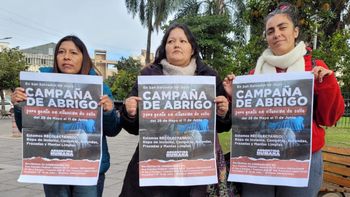 Campaña de abrigo para más de 185 personas en situación de calle en la ciudad