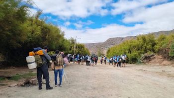 Punta Corral: cómo funciona el megaoperativo de asistencia para los peregrinos