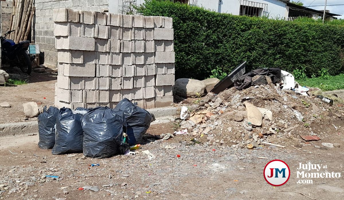 Un barrio de Palpalá está hace dos semanas sin recolección de residuos