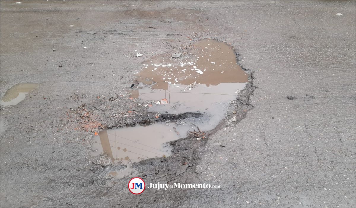 Vecinos molestos piden por la reparación de calles en Palpalá