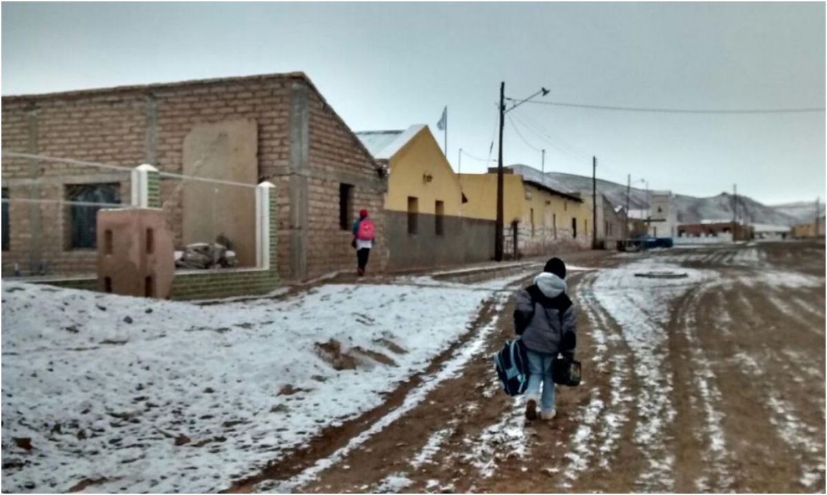 Piden que alumnos de las escuelas en la Puna ingresen más tarde por las bajas temperaturas