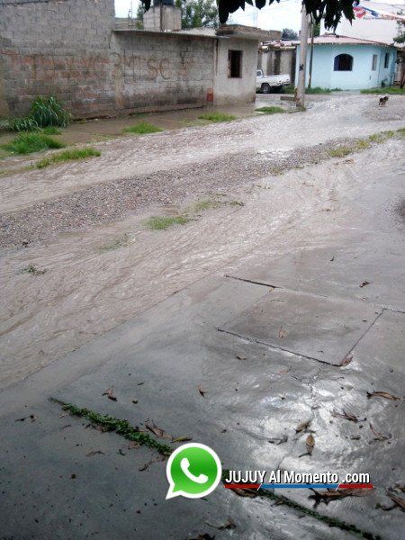 Otra lluviosa jornada en Jujuy