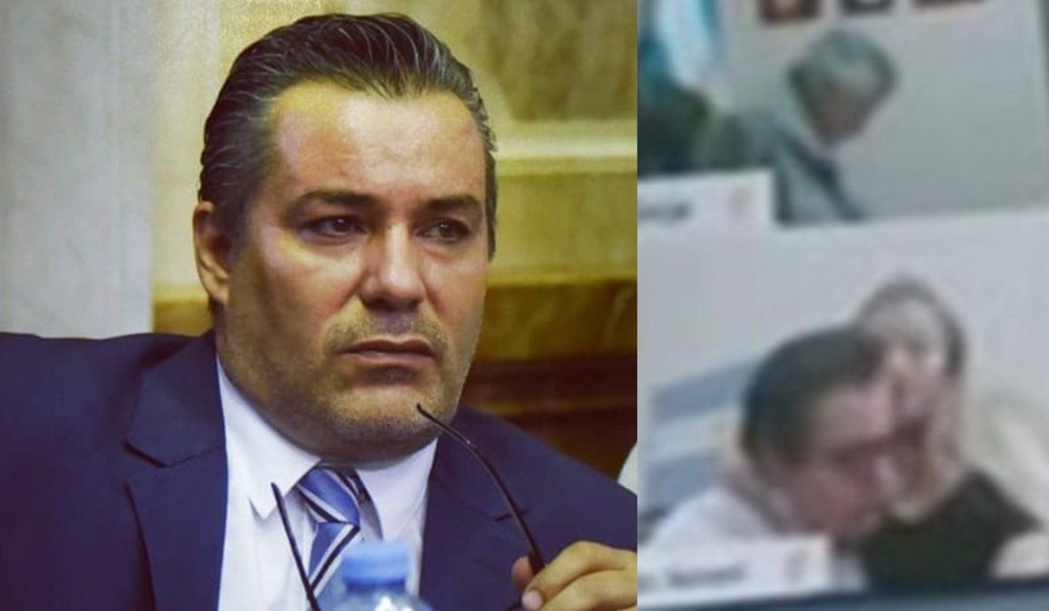 Aceptaron la renuncia de Juan Ameri, el legislador de la escena sexual en plena sesión