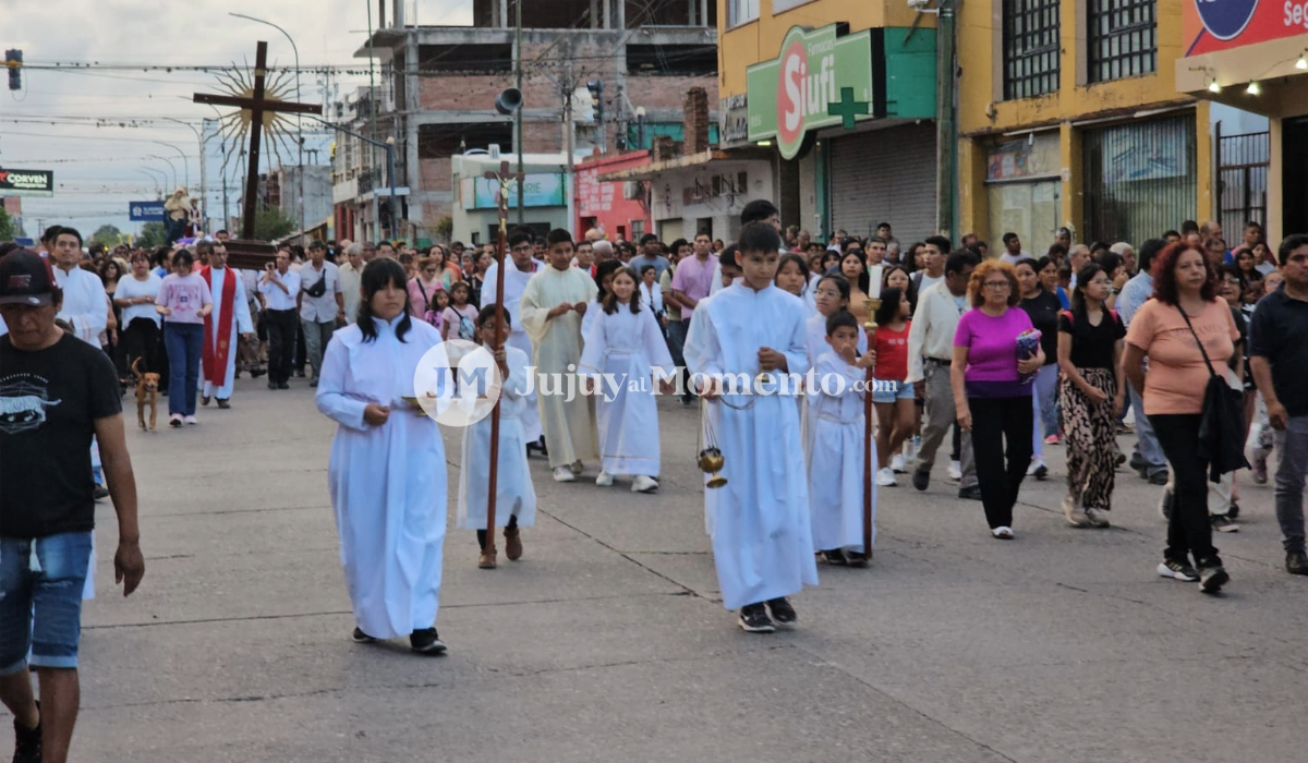 Se realizó el Vía Crucis Interparroquial en Perico