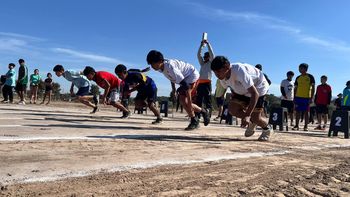 San Pedro estrenó pista y vivió una gran fiesta del deporte escolar