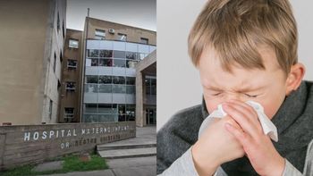 Aumentó la demanda por enfermedades respiratorias en el Hospital Materno Infantil