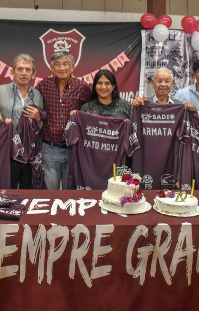 El club Luján celebró 70 años de vida