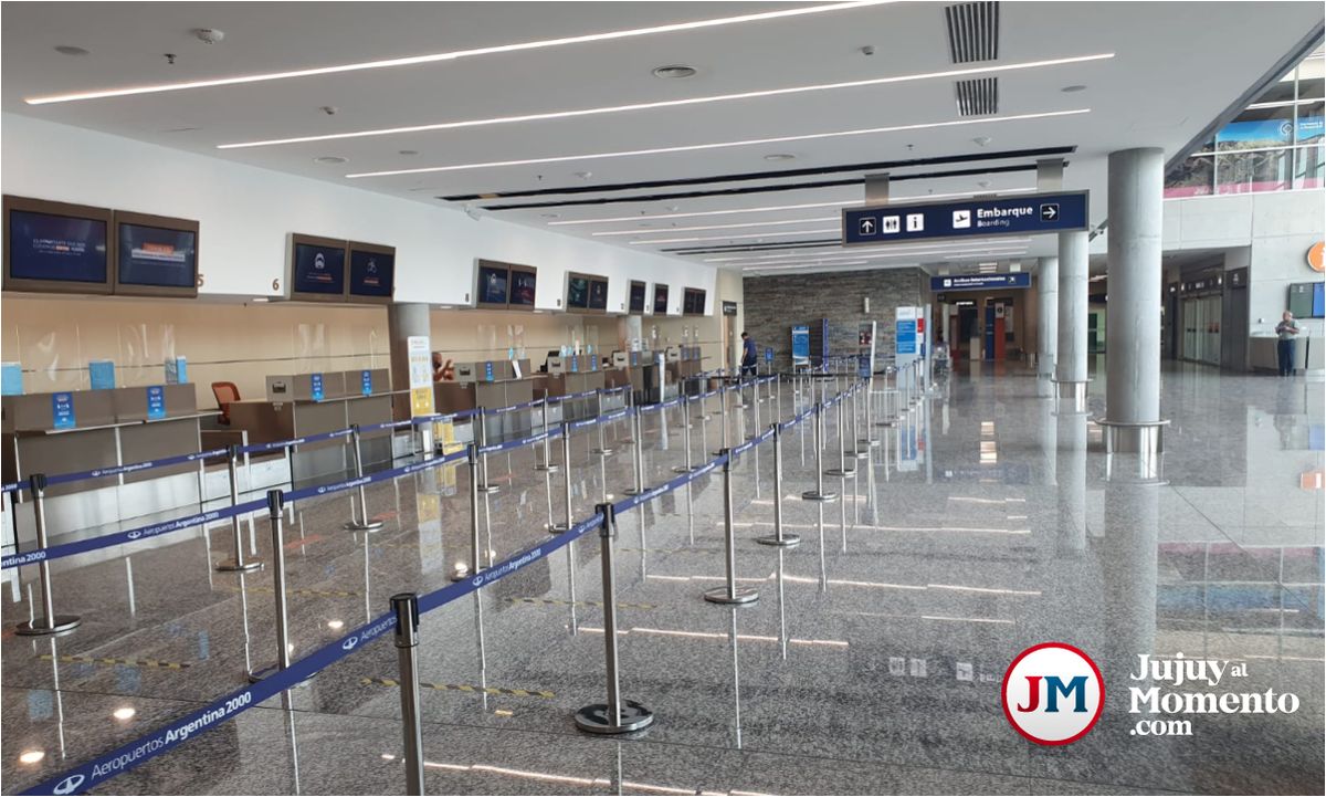 En el Aeropuerto de Jujuy hubo casos de pasajeros contagiados