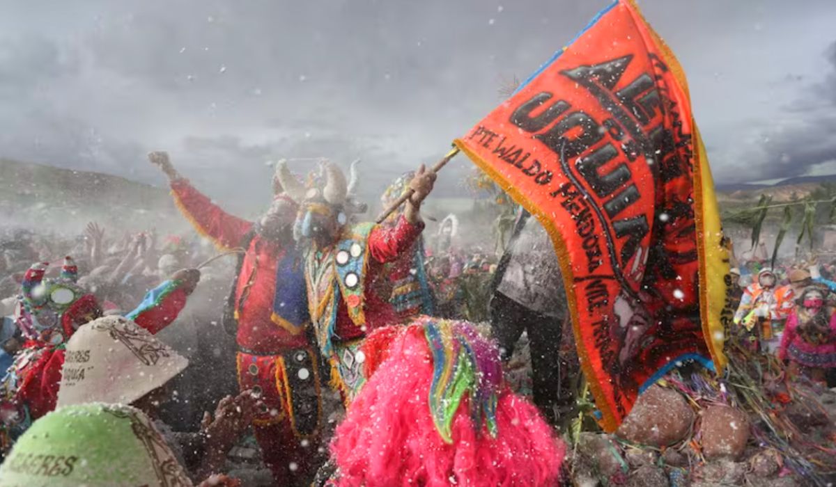 La Bajada de Los Diablos en Uquía, uno de los epicentros del carnaval